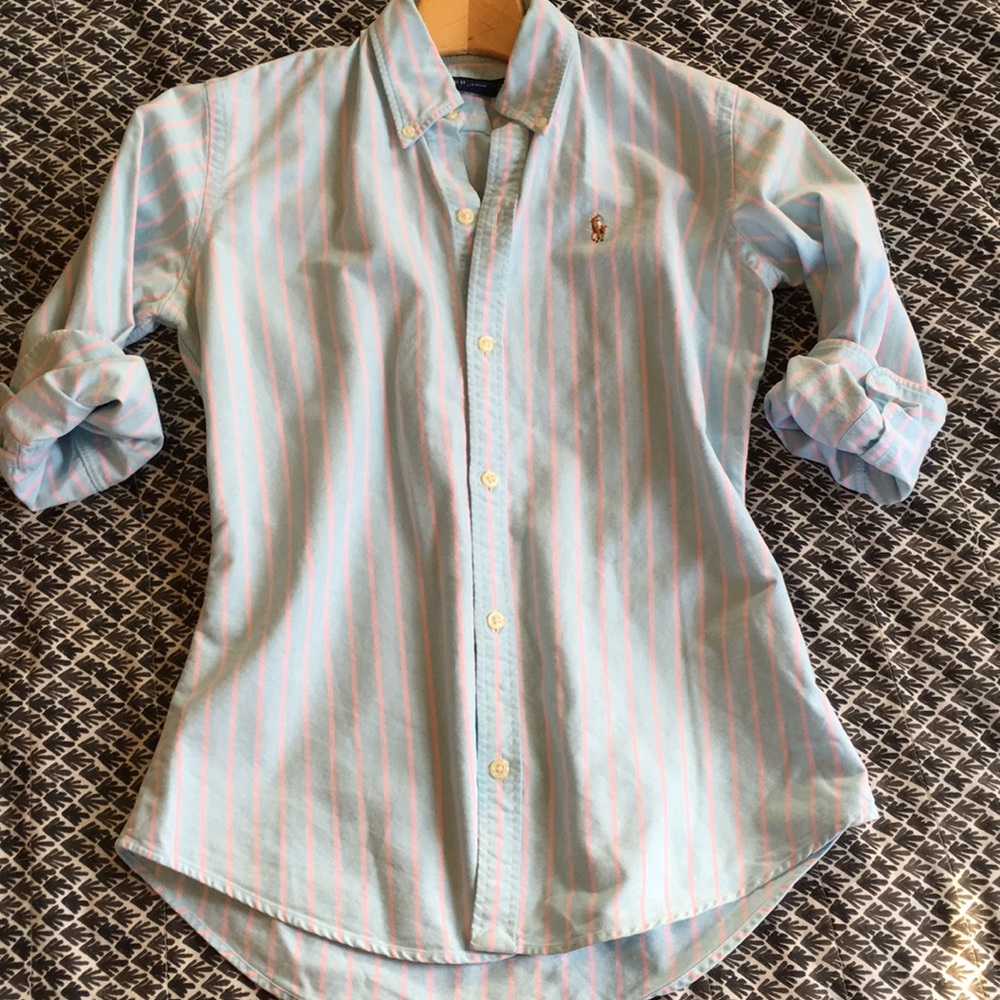 Ralph Lauren Slim Fit Button Up Size 2